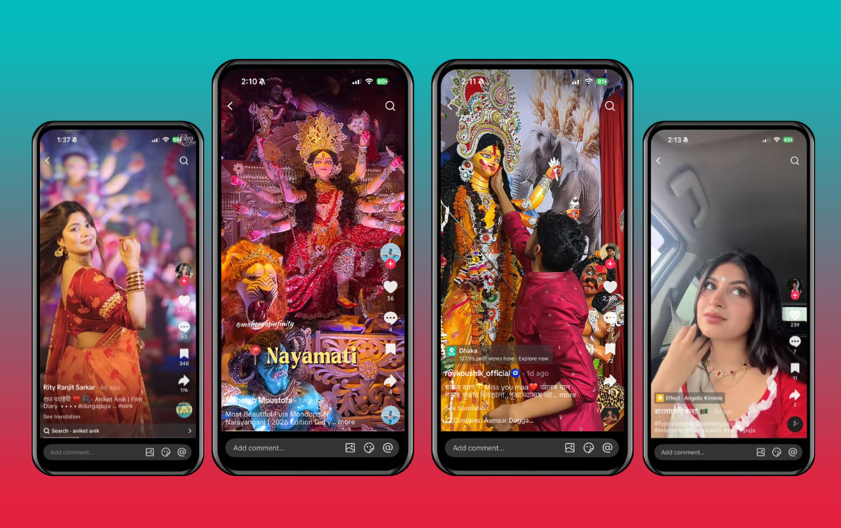 Exploring Places and Traditions This Durga Puja Through TikTok